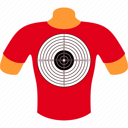 Body, clothes, mannequin, shirt, sport, t-shirt, target icon - Download on Iconfinder