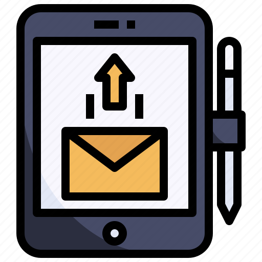 Email, communications, tablet, envelope, message icon - Download on Iconfinder
