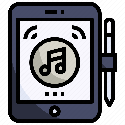 Music, player, application, tablet icon - Download on Iconfinder