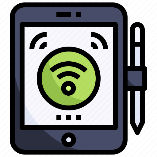 Wifi, wireless, connectivity, tablet, internet icon - Download on Iconfinder