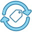 repeat, sync, refresh, processing, tag, label 