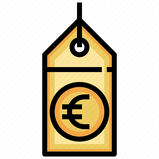 Euro, tag, price, commerce, and, shopping icon - Download on Iconfinder