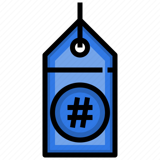 Hashtag, tag, shopping, price icon - Download on Iconfinder