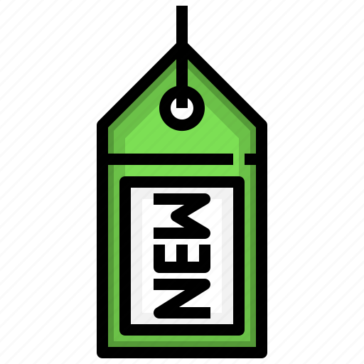New, price, tag, sale, commerce, shopping icon - Download on Iconfinder