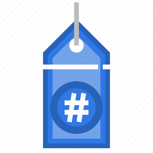 Hashtag, tag, shopping, price icon - Download on Iconfinder