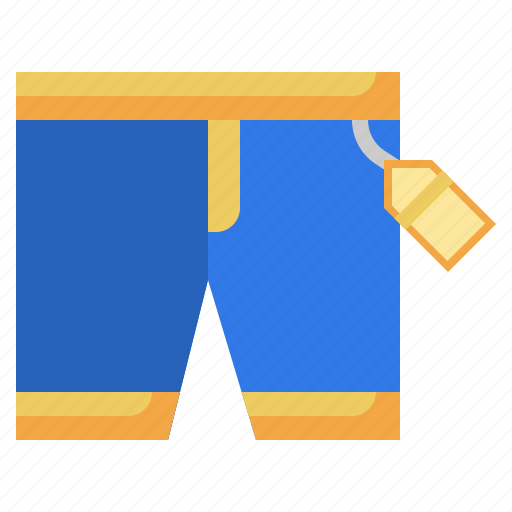 Pants, price, tag, fashion, shopping, clothes icon - Download on Iconfinder