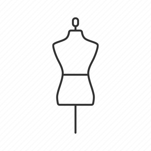 Clothes, craft, design, dummy, mannequin, sewing, tailoring icon - Download on Iconfinder