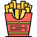 french, fries, fast, food, kitchen, potato, restaurant