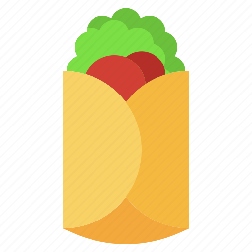Burrito, mexican, food, burritos, tortilla, fast icon - Download on Iconfinder