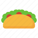 taco, food, restaurant, mexican, salad