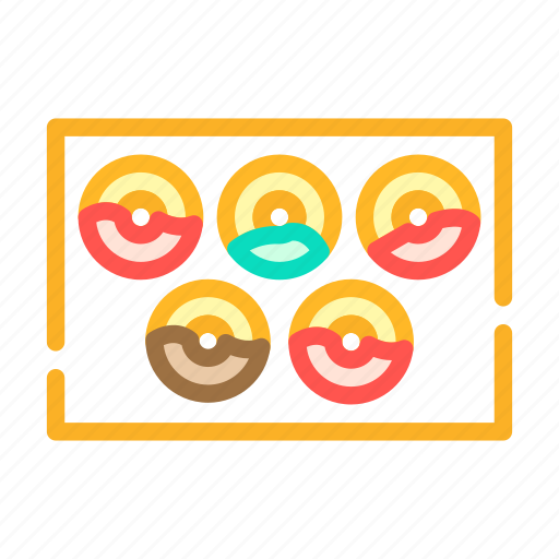 Away, donuts, pizza, plate, service, take icon - Download on Iconfinder