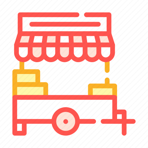 Away, cart, fast, food, service, take icon - Download on Iconfinder