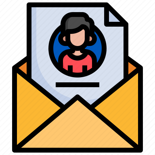 Offer, letter, professions, and, jobs, cv, curriculum icon - Download on Iconfinder