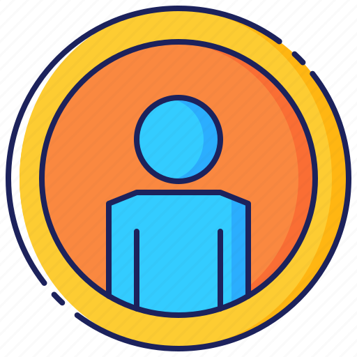 Account, background, circle, internet, man, person, profile icon - Download on Iconfinder