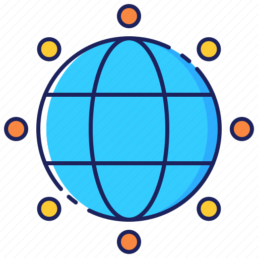 Earth, geography, global, globe, international, sphere, world icon - Download on Iconfinder