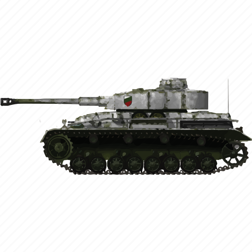 Army, iv, miltiary, panzer, tank, vehicle, war icon - Download on Iconfinder
