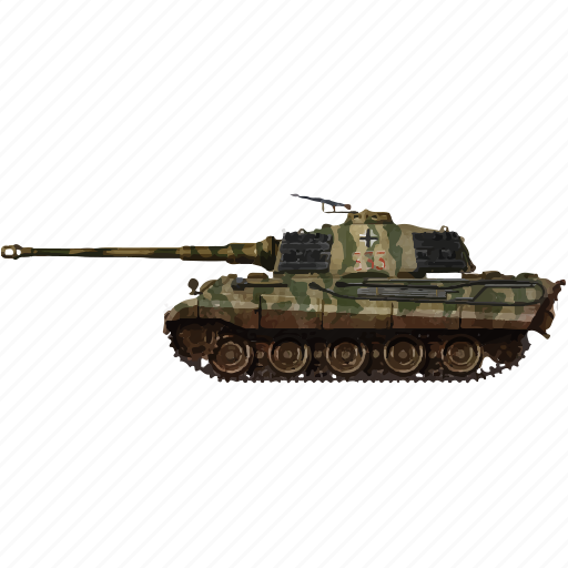 Army, miltiary, tiger, vehicle, war icon - Download on Iconfinder