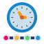 infographic, line, step, template, time, timeline, clock 