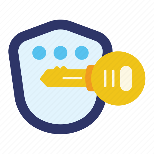 Shield, key, pass, password, protection, security, secure icon - Download on Iconfinder