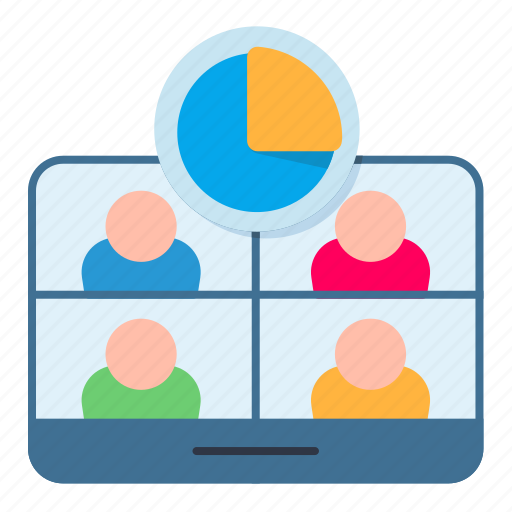 Businessman, chart, economic, meeting, pie, pointing, presentation icon - Download on Iconfinder