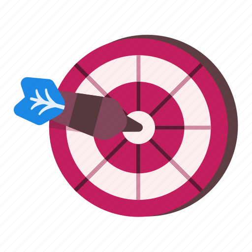 Aim, arrow, goal, purpose, target, business icon - Download on Iconfinder