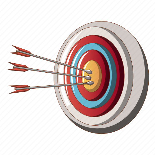 ARCHERY Iron ON Patch Sports Game Compete Archer Bullseye Target 