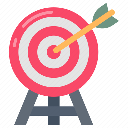 Goal, setting, fixing, target, dart, arrow, objective icon - Download on Iconfinder