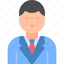 businessman, man, avatar, profile, user