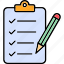 task, list, todo, checklist, clipboard, inventory 