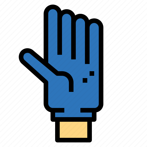 Glove, hygienic, latex, medical icon - Download on Iconfinder