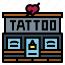 building, shop, store, tattoo