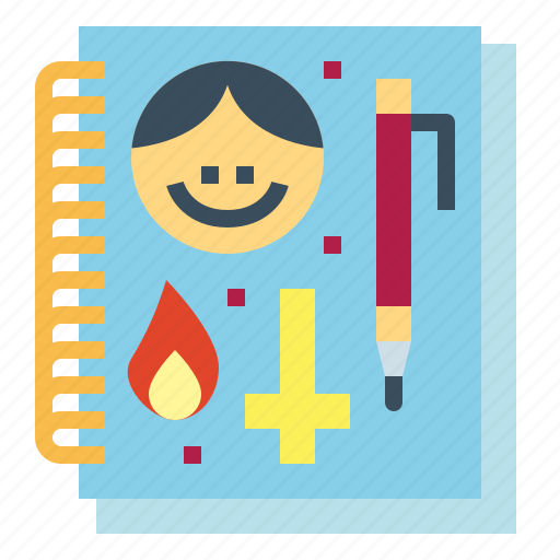 Agenda, art, notebook, sketchbook icon - Download on Iconfinder