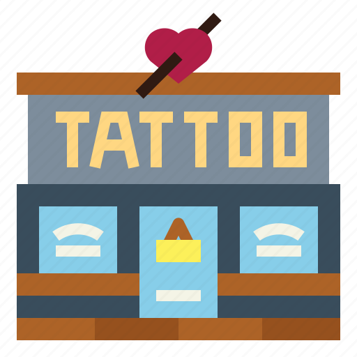 Building, shop, store, tattoo icon - Download on Iconfinder