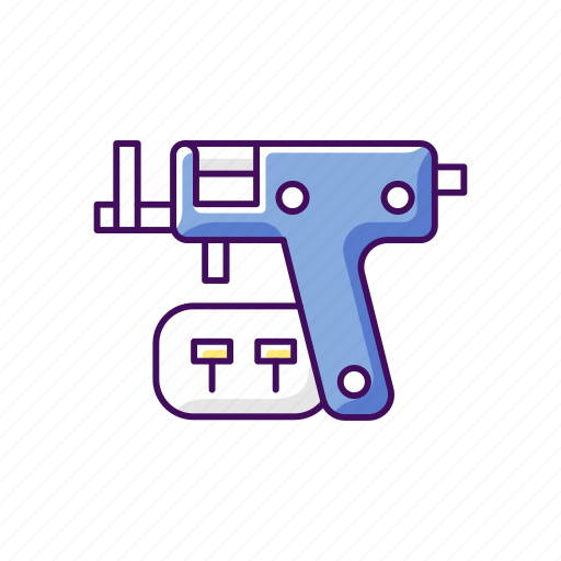 Piercing, medical gun, machine, instrument icon - Download on Iconfinder