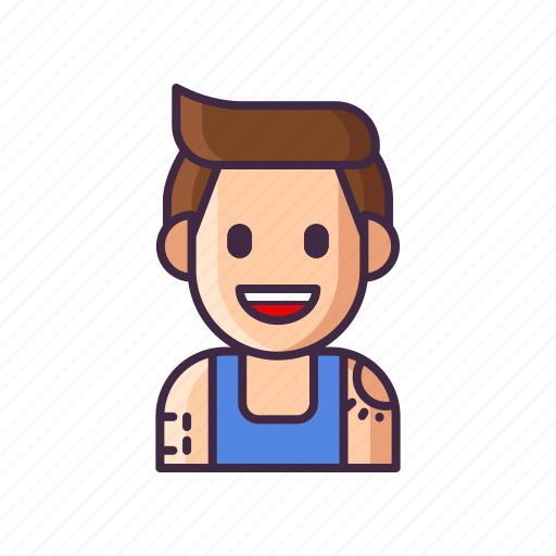 Canvas, male, tattoo icon - Download on Iconfinder