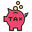 business, tax, savings, payment, pig, bank, money 