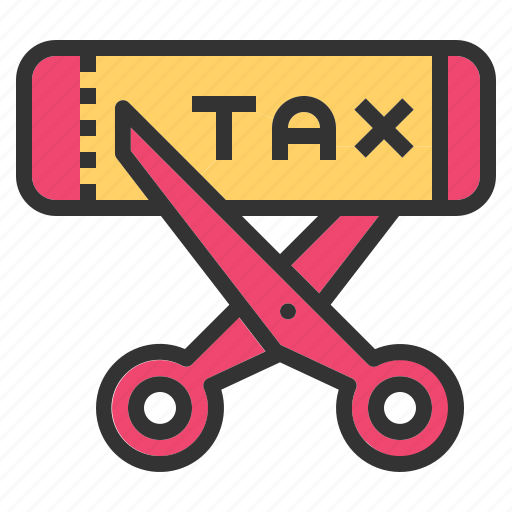 Tax, business, finance, ticket, scissors, cut icon - Download on Iconfinder