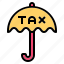 umbrella, protection, tax, finance, business, marketing 