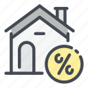 fee, loan, mortgage, house, building, home
