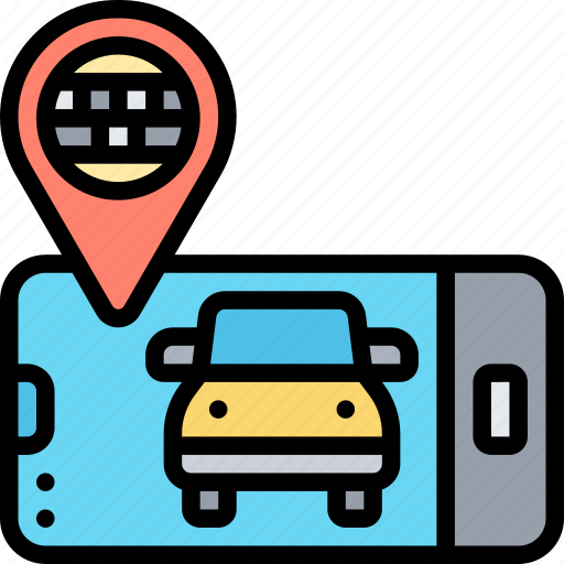 Gps, tracking, vehicle, location, position icon - Download on Iconfinder