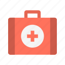 first aid kit, box, aid box, medical kit, medikit