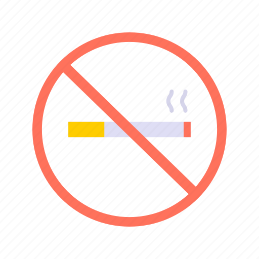 No smoking, no tobacco, unhealthy, smoking, nicotine icon - Download on Iconfinder