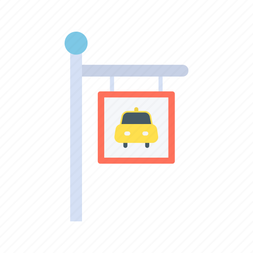 Taxi signal, cab, vehicle, road, traffic icon - Download on Iconfinder