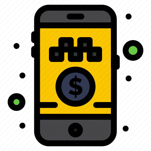 Booking, cab, cash, money, online, pay, ride icon - Download on Iconfinder