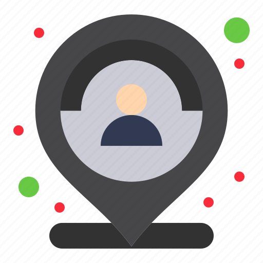 Customer, location, map, marker, person icon - Download on Iconfinder