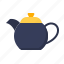 teapot, tea, pot, hot, kettle, boiler, drink 