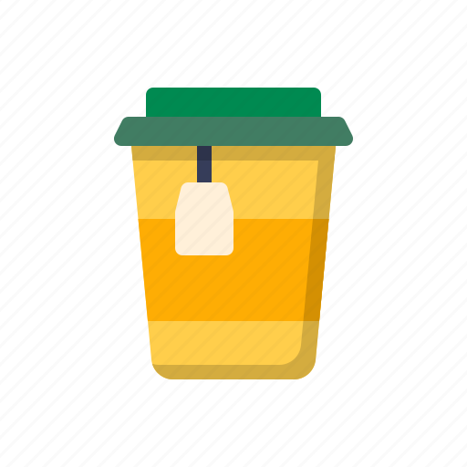 Paper, cup, tea, hot, drink, cafe icon - Download on Iconfinder