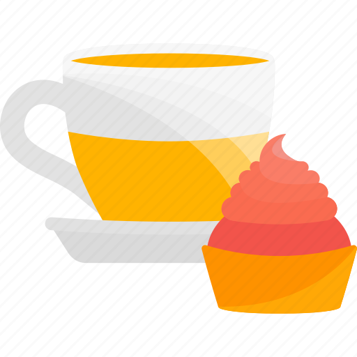 Cake, food, glass, sweet, tea icon - Download on Iconfinder