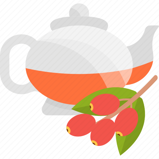 Berry, drink, kettle, tea icon - Download on Iconfinder
