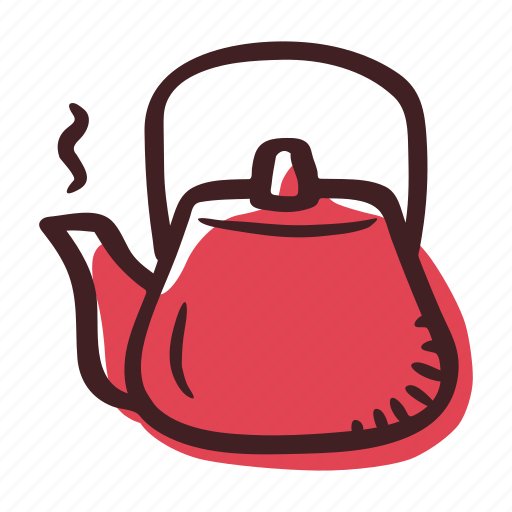 Coffee, coffee pot, hot water, pot, tea, teapot icon - Download on Iconfinder